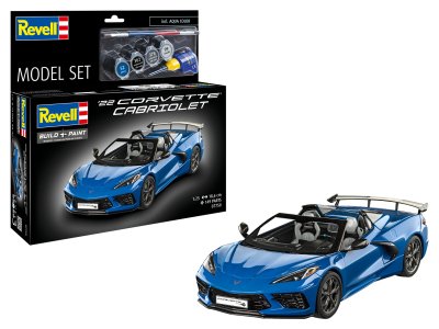1:25 Revell 67750 Chevrolet '22 Corvette Cabriolet - Amerikaanse Auto - Model Set - Rev67750 1 - REV67750