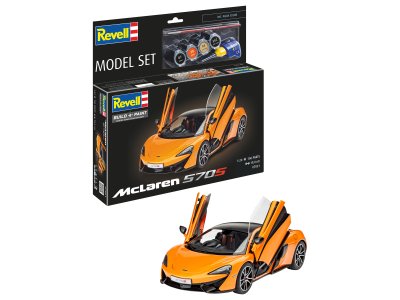 1:24 Revell 67051 McLaren 570S - Britse Supersportauto - Model Set - Rev7051 1 - REV67051