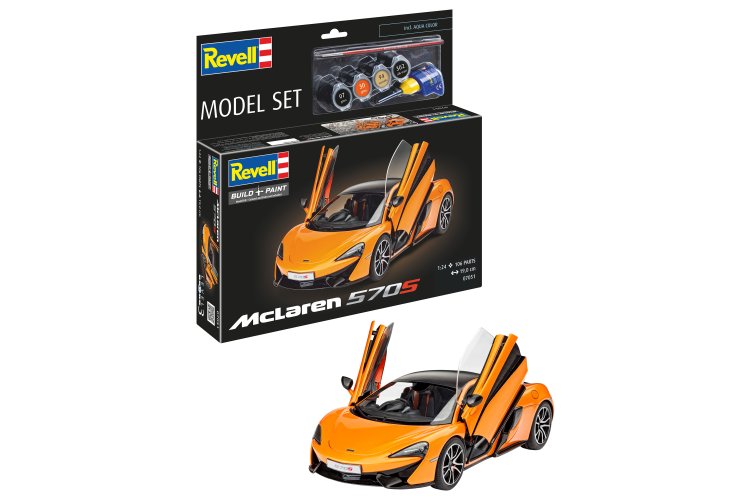 1:24 Revell 67051 McLaren 570S - Britse Supersportauto - Model Set - Rev7051 1 - REV67051