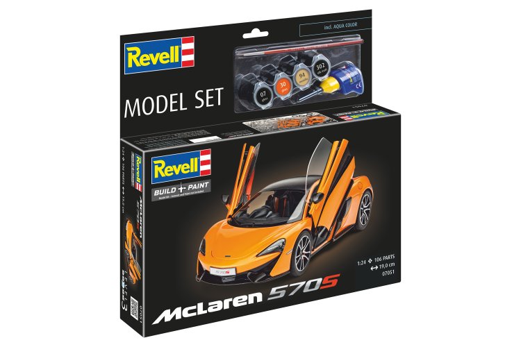 1:24 Revell 67051 McLaren 570S - Britse Supersportauto - Model Set - Rev7051 10 - REV67051