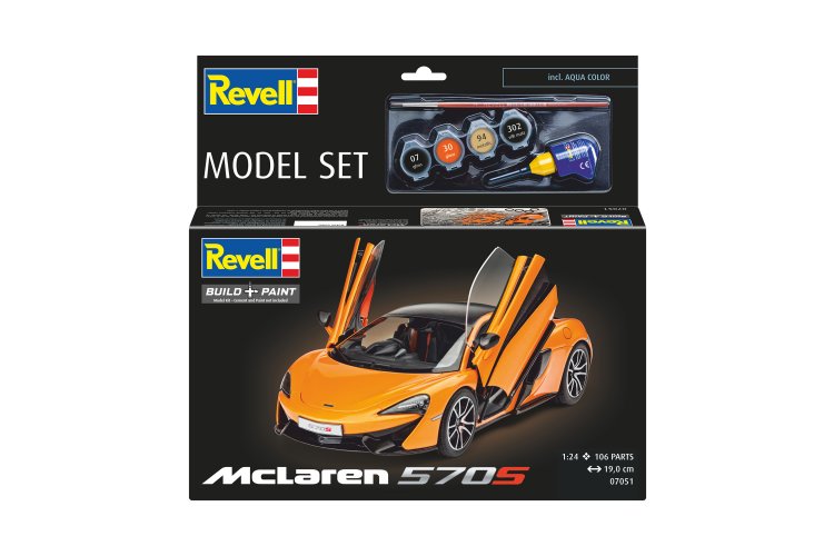 1:24 Revell 67051 McLaren 570S - Britse Supersportauto - Model Set - Rev7051 11 - REV67051