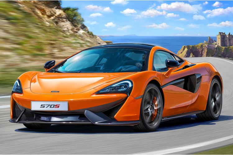 1:24 Revell 67051 McLaren 570S - Britse Supersportauto - Model Set - Rev7051 8 - REV67051