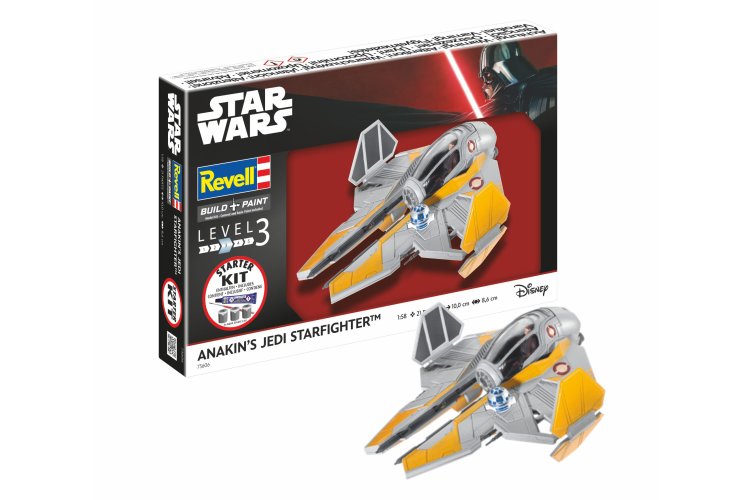 1:58 Revell 73606 Anakin's Starfighter - Star Wars - Starter Kit - Rev73606 1 - REV73606