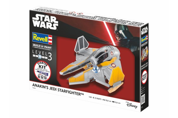 1:58 Revell 73606 Anakin's Starfighter - Star Wars - Starter Kit - Rev73606 5 - REV73606