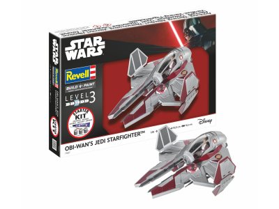 1:58 Revell 73607 Obi-Wan's Starfighter - Star Wars - Starter Kit - Rev73607 1 - REV73607