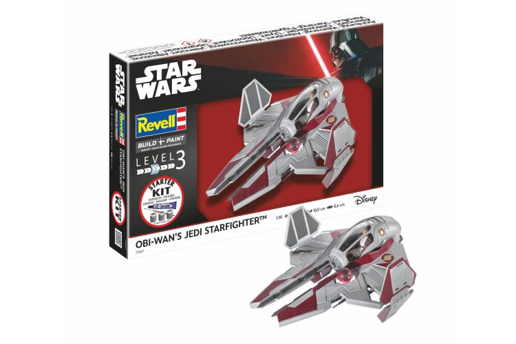 1:58 Revell 73607 Obi-Wan's Starfighter - Star Wars - Starter Kit - Rev73607 1 - REV73607