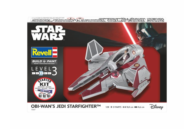1:58 Revell 73607 Obi-Wan's Starfighter - Star Wars - Starter Kit - Rev73607 4 - REV73607