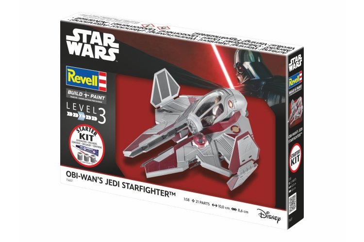 1:58 Revell 73607 Obi-Wan's Starfighter - Star Wars - Starter Kit - Rev73607 5 - REV73607