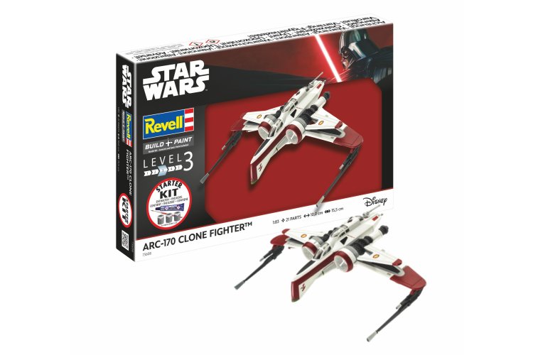 1:83 Revell 73608 ARC-170 Fighter - Star Wars - Starter Kit - Rev73608 1 - REV73608