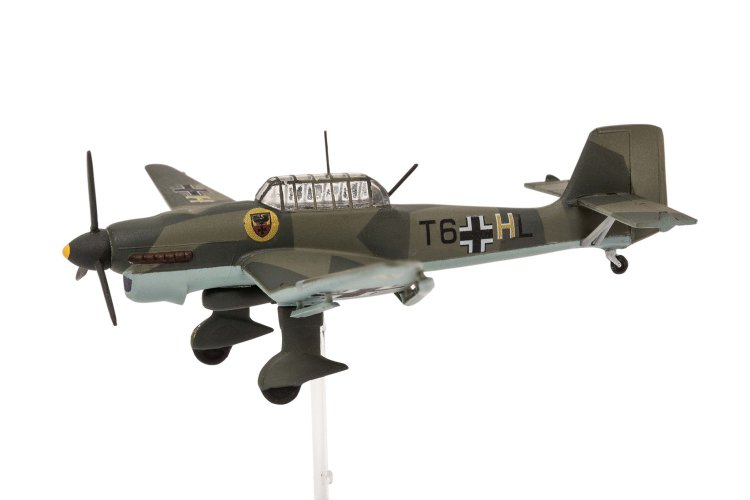 1:144 Revell 73770 Messerschmitt Bf109E & Junkers Ju87B Stuka &ndash; WWII German Propeller Aircraft &ndash; Starter Kit - Rev73770 11 - REV73770