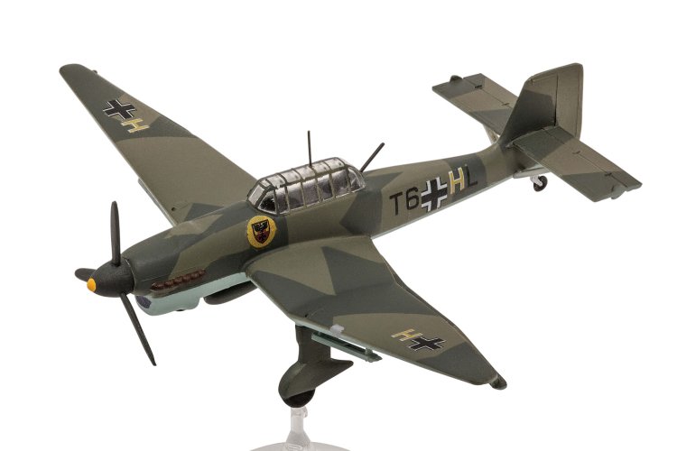 1:144 Revell 73770 Messerschmitt Bf109E & Junkers Ju87B Stuka &ndash; WWII German Propeller Aircraft &ndash; Starter Kit - Rev73770 14 - REV73770