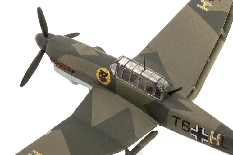 1:144 Revell 73770 Messerschmitt Bf109E & Junkers Ju87B Stuka &ndash; WWII German Propeller Aircraft &ndash; Starter Kit - Rev73770 18 - REV73770