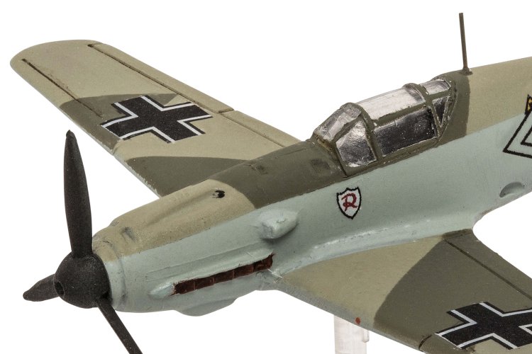 1:144 Revell 73770 Messerschmitt Bf109E & Junkers Ju87B Stuka &ndash; WWII German Propeller Aircraft &ndash; Starter Kit - Rev73770 7 - REV73770