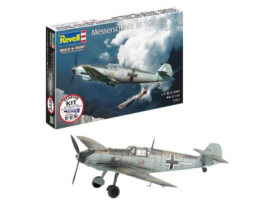 1:72 Revell 73781 Messerschmitt Bf 109E-3 WWII - Duits Jachtvliegtuig - Starter Kit - Rev73781 1 - REV73781