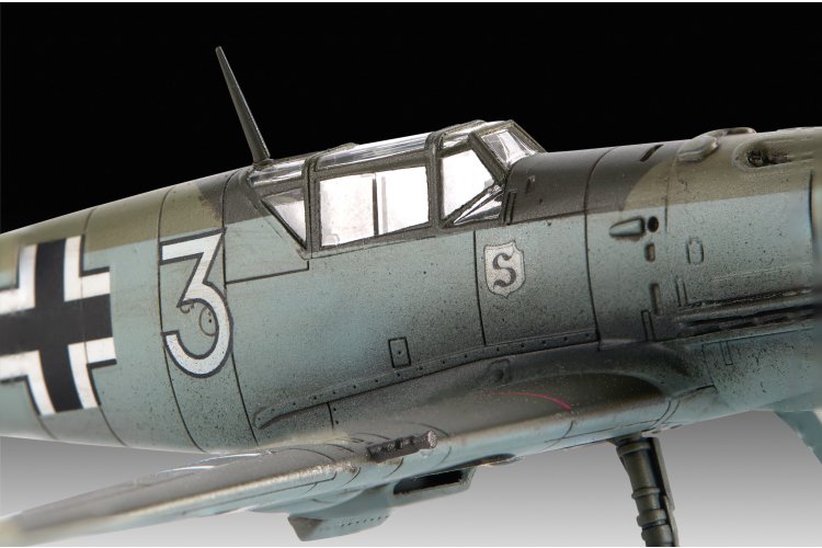 1:72 Revell 73781 Messerschmitt Bf 109E-3 WWII - Duits Jachtvliegtuig - Starter Kit - Rev73781 6 - REV73781