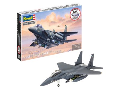 1:144 Revell 73972 McDonnell Douglas F-15E Strike Eagle & bombs - Straaljager - Starter Kit - Rev73972 1i - REV73972