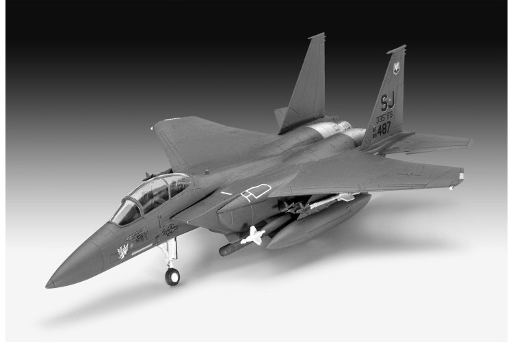 1:144 Revell 73972 McDonnell Douglas F-15E Strike Eagle & Bombs &ndash; Jet Fighter &ndash; Starter Kit - Rev73972 3 - REV73972