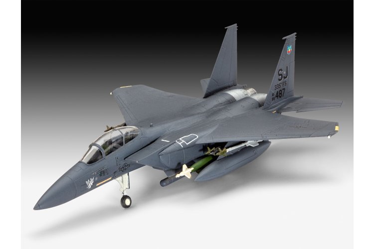1:144 Revell 73972 McDonnell Douglas F-15E Strike Eagle & Bombs &ndash; Jet Fighter &ndash; Starter Kit - Rev73972 5 - REV73972