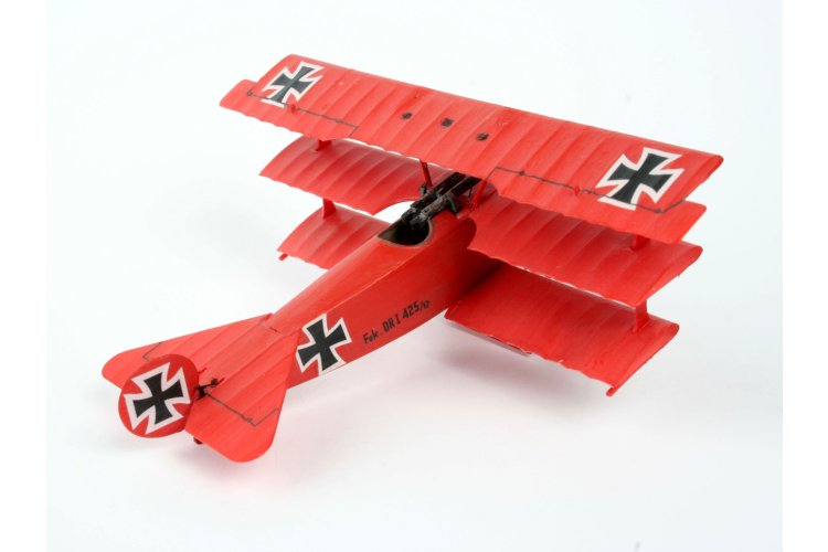 1:72 Revell 74116 Fokker Dr.1 Triplane - WWI Duits Gevechtsvliegtuig - Propellervliegtuig - Starter Kit - Rev74116 7 - REV74116