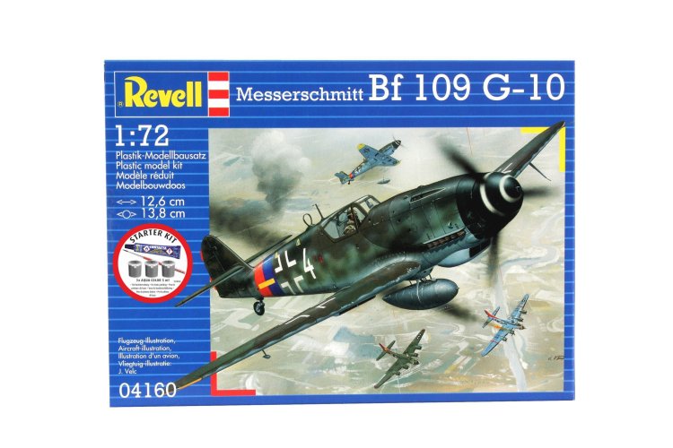1:72 Revell 74160 Messerschmitt Bf 109 G-10 - Propellervliegtuig - Starter Kit - Rev74160 5 - REV74160