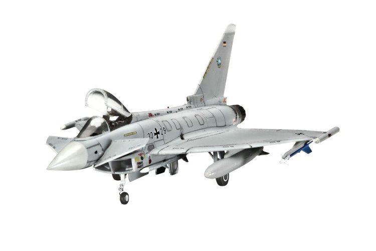 1:144 Revell 74282 Eurofighter Typhoon &ndash; Single Seater &ndash; European Jet Fighter &ndash; Starter Kit - Rev74282 3 - REV74282