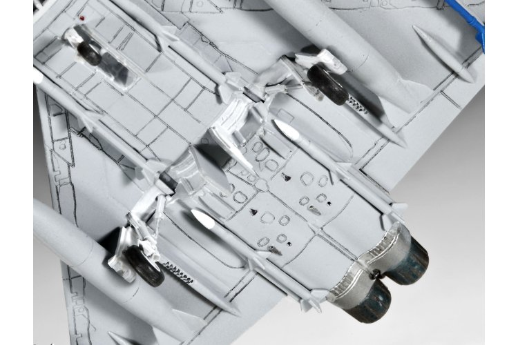 1:144 Revell 74282 Eurofighter Typhoon &ndash; Single Seater &ndash; European Jet Fighter &ndash; Starter Kit - Rev74282 5 - REV74282