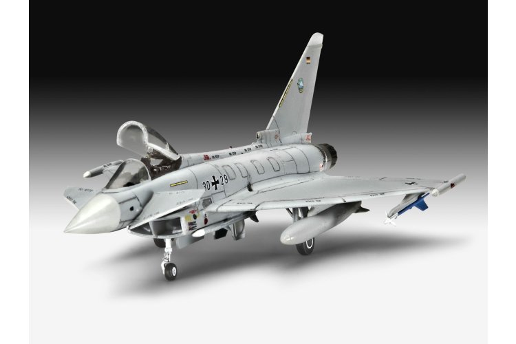 1:144 Revell 74282 Eurofighter Typhoon &ndash; Single Seater &ndash; European Jet Fighter &ndash; Starter Kit - Rev74282 6 - REV74282