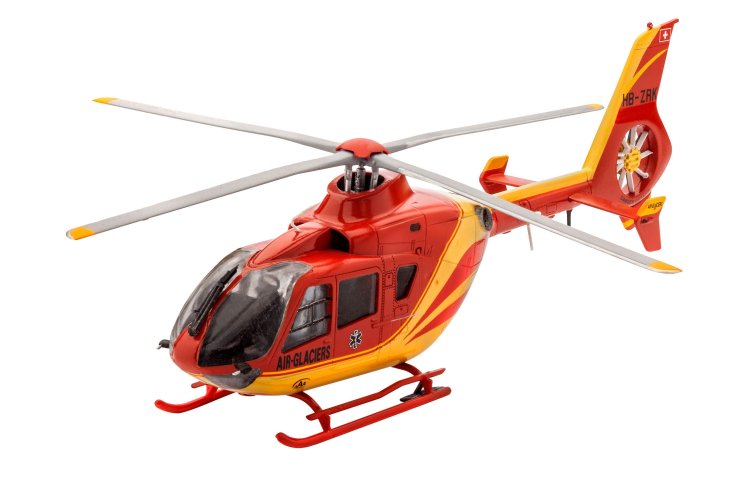 1:72 Revell 74986 Airbus Helicopters EC135 Air-Glaciers &ndash; Swiss Rescue Helicopter &ndash; Starter Kit - Rev74986 2 - REV74986