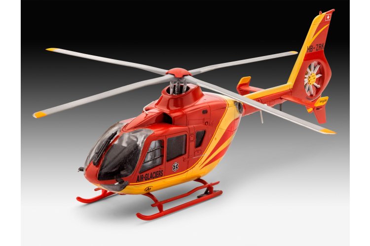 1:72 Revell 74986 Airbus Helicopters EC135 Air-Glaciers &ndash; Swiss Rescue Helicopter &ndash; Starter Kit - Rev74986 7 - REV74986