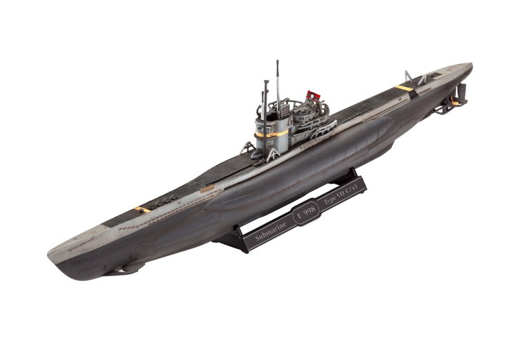 1:350 Revell 75154 Duitse Onderzee&euml;r Type VII C/41 - WWII U-boot - Starter Kit - Rev75154 2 - REV75154