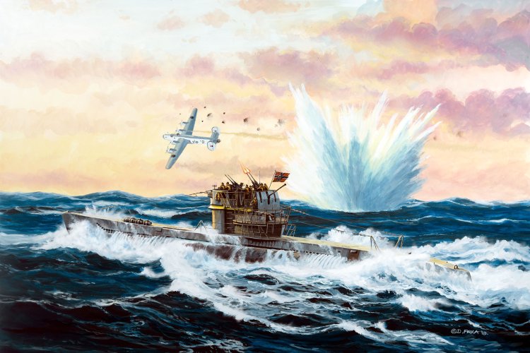 1:350 Revell 75154 Duitse Onderzee&euml;r Type VII C/41 - WWII U-boot - Starter Kit - Rev75154 6 - REV75154