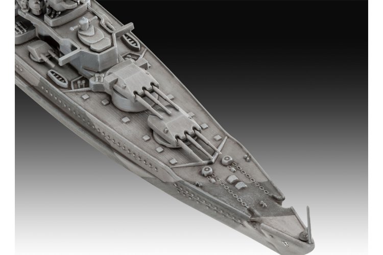 1:1200 Revell 75181 Gneisenau &ndash; Scharnhorst-class &ndash; WWII German Warship &ndash; Battleship &ndash; Starter Kit - Rev75181 5 - REV75181
