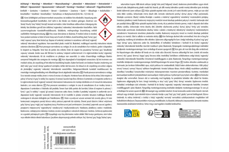 1:1200 Revell 75802 Bismarck - WWII Slagschip Bismarck-klasse - Duits Oorlogsschip - Starter Kit - Rev75802 7 - REV75802