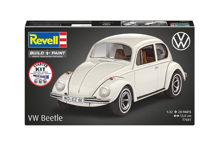 1:32 Revell 77681 Volkswagen VW Beetle - Auto - Starter Kit - Rev77681 12i - REV77681