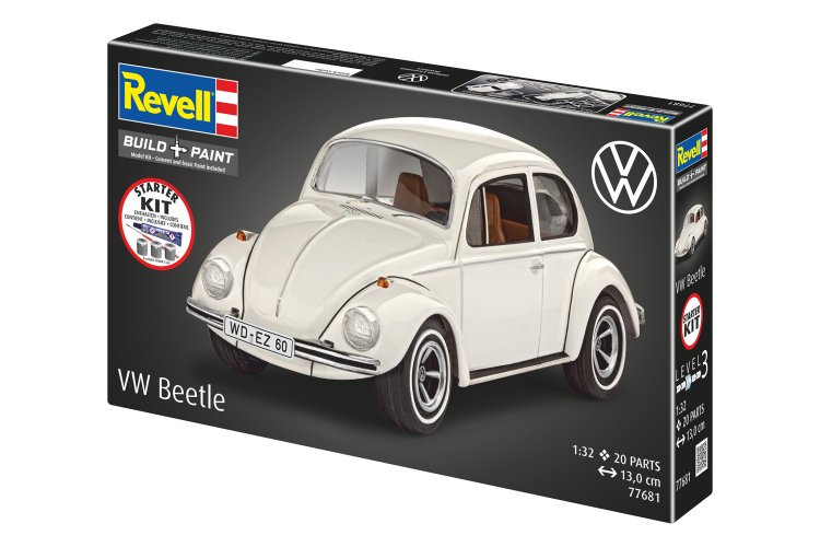 1:32 Revell 77681 Volkswagen VW Beetle - Auto - Starter Kit - Rev77681 13 - REV77681