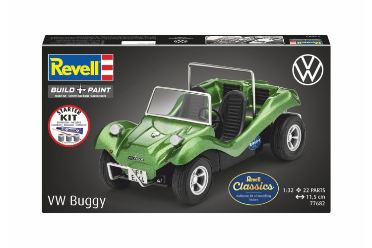 1:32 Revell 77682 Volkswagen Buggy - Duitse Auto - Starter Kit - Rev77682 4 - REV77682