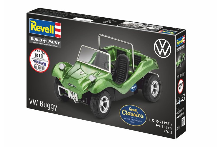1:32 Revell 77682 Volkswagen Buggy - Duitse Auto - Starter Kit - Rev77682 5 - REV77682