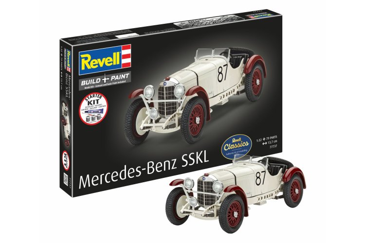 1:32 Revell 77737 Mercedes-Benz SSKL - Klassieke Auto - Starter Kit - Rev77737 1 - REV77737