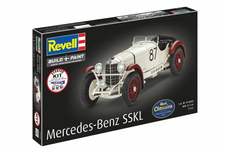 1:32 Revell 77737 Mercedes-Benz SSKL - Klassieke Auto - Starter Kit - Rev77737 10 - REV77737