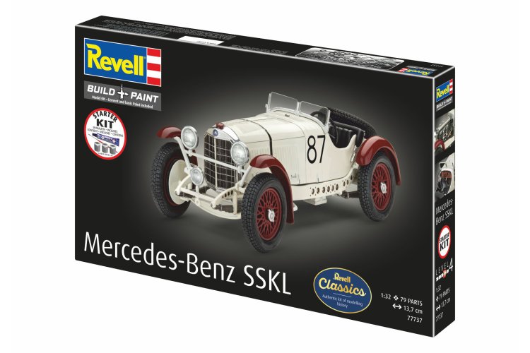 1:32 Revell 77737 Mercedes-Benz SSKL - Klassieke Auto - Starter Kit - Rev77737 12 - REV77737