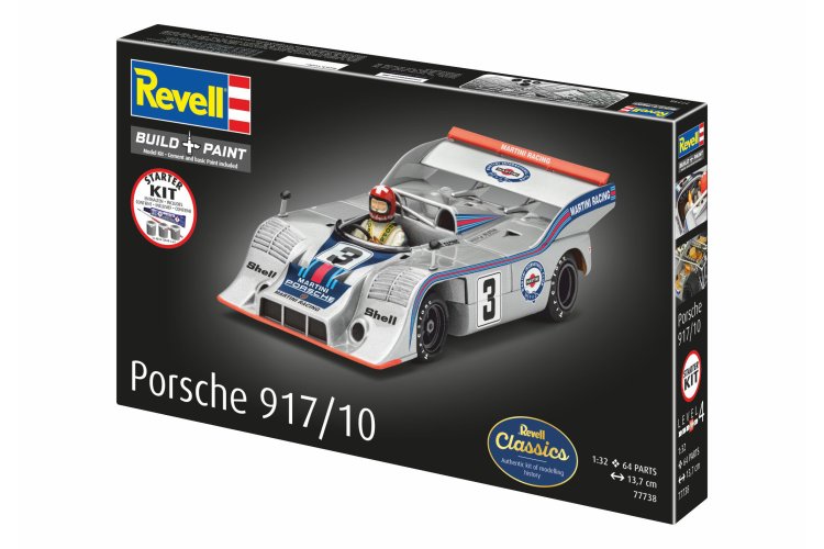 1:32 Revell 77738 Porsche 917/10 &ndash; Race Car &ndash; Starter Kit - Rev77738 12 - REV77738