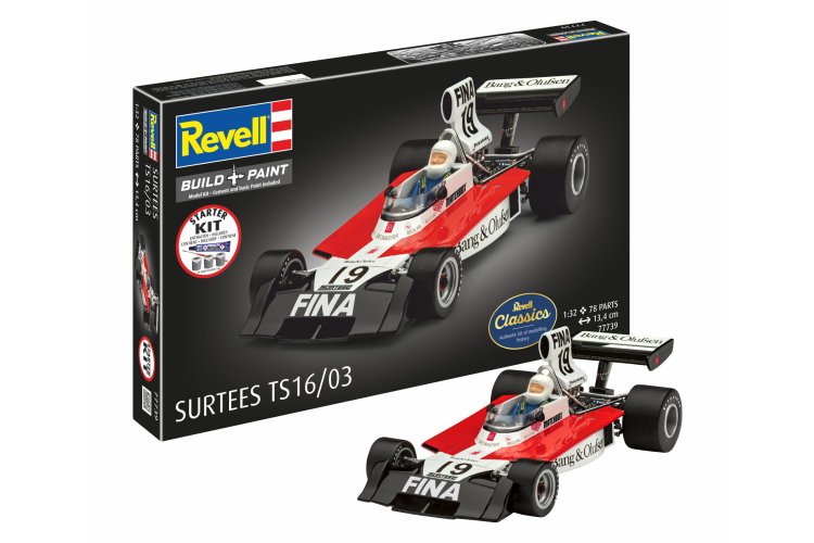 1:32 Revell 77739 Surtees TS16/03 &ndash; Formula 1 Car &ndash; Starter Kit - Rev77739 1 - REV77739
