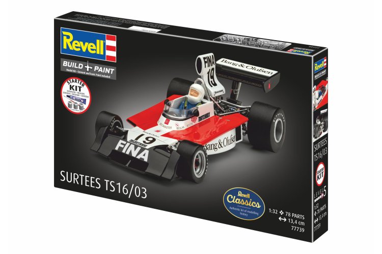 1:32 Revell 77739 Surtees TS16/03 &ndash; Formula 1 Car &ndash; Starter Kit - Rev77739 12 - REV77739