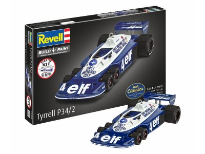 1:32 Revell 77741 Tyrrell P34/2 - Raceauto - Starter Kit - Rev77741 1 - REV77741