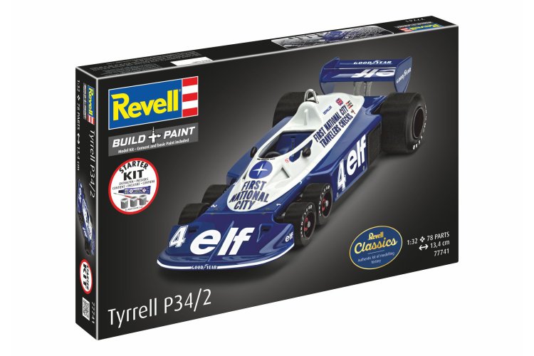 1:32 Revell 77741 Tyrrell P34/2 - Raceauto - Starter Kit - Rev77741 11 - REV77741