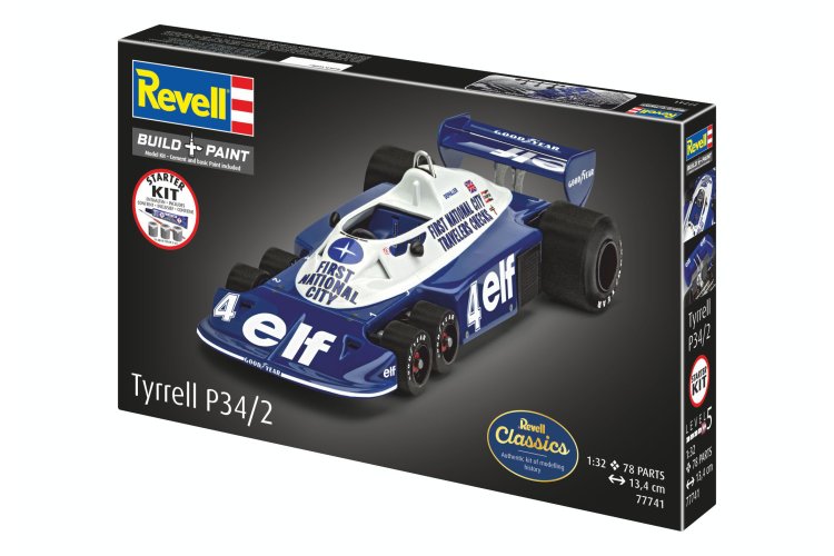 1:32 Revell 77741 Tyrrell P34/2 - Raceauto - Starter Kit - Rev77741 13 - REV77741