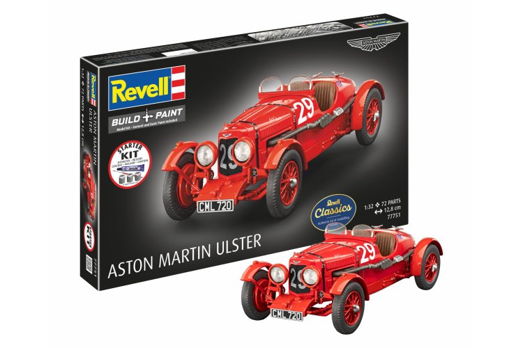1:32 Revell 77751 Aston Martin Ulster - Britse Klassieke Raceauto - Starter Kit - Rev77751 1 - REV77751