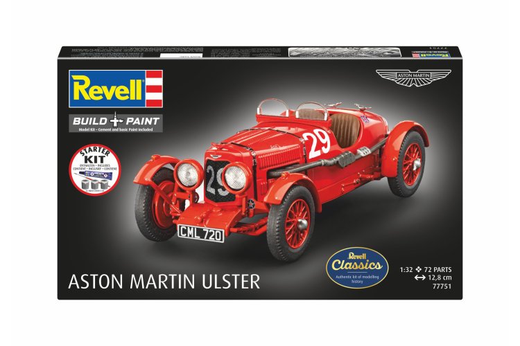 1:32 Revell 77751 Aston Martin Ulster - Britse Klassieke Raceauto - Starter Kit - Rev77751 11 - REV77751