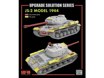 1:35 Rye Field Model 2118 JS-2 Model 1944 Upgrade Set for 5160 - Rye Field - Rfm2118 1 - RFM2118