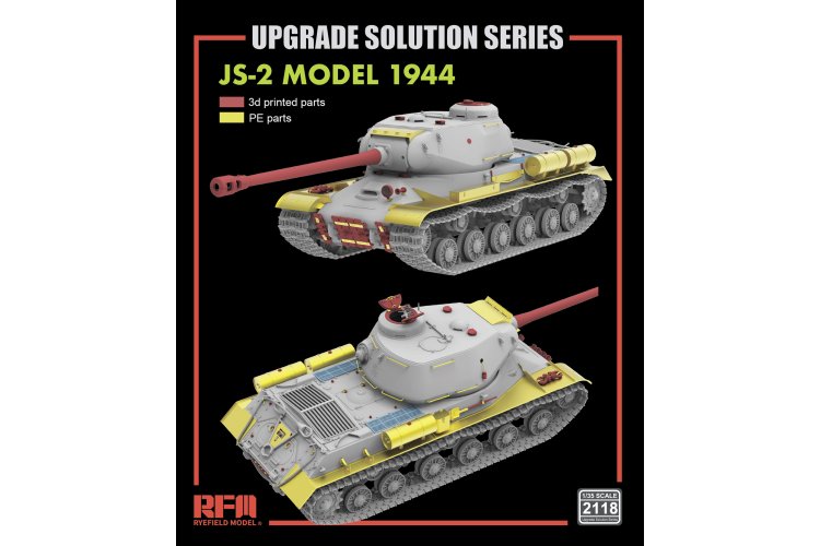 1:35 Rye Field Model 2118 JS-2 Model 1944 Upgrade Set for 5160 - Rye Field - Rfm2118 1 - RFM2118